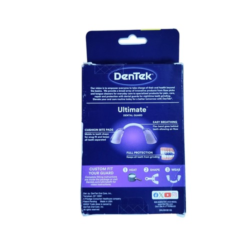 Dentek Ultimate Dental Guard Night Grinding Bruxism Custom Fit +Case DKUS038106 - Picture 2 of 5