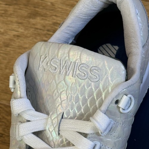 K-Swiss Lozan III TT Reptil flach niedrig oben Schnürschuhe Turnschuhe UK 5 EU 38 - Bild 17 von 24