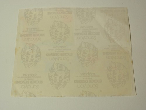Vintage Sandylion Name Tag Sticker *As-Is* - Picture 3 of 3