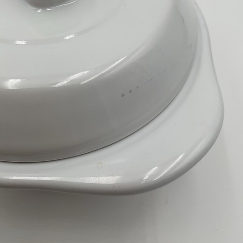 Pampered Chef White Ceramic Casserole Baker Oven Dish - 3 Cup 0.75L - Picture 4 of 11
