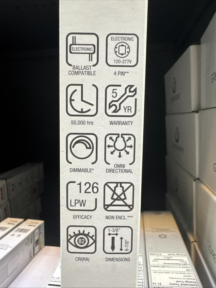 GREEN CREATIVE PLEDGE SERIES DIRECT INSTALLATION 4-PIN G24Q/GX24Q LED LAMP - Image 2 of 3