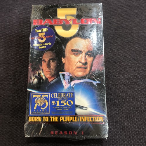 Babylon 5 - Born to the Purple/Infection (VHS, 1998) - Picture 2 of 4