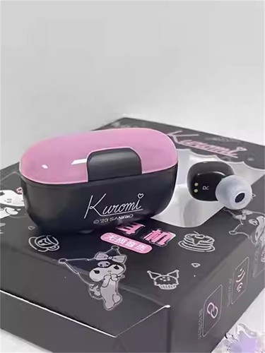 Cute My Melody Kuromi Bluetooth Earphones Cinnamoroll Denoise Headphones - Picture 4 of 25