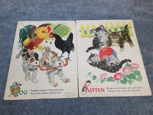 "Around the Farm Picture Book" Merrill Company Publishers, 1946 - Picture 2 of 7