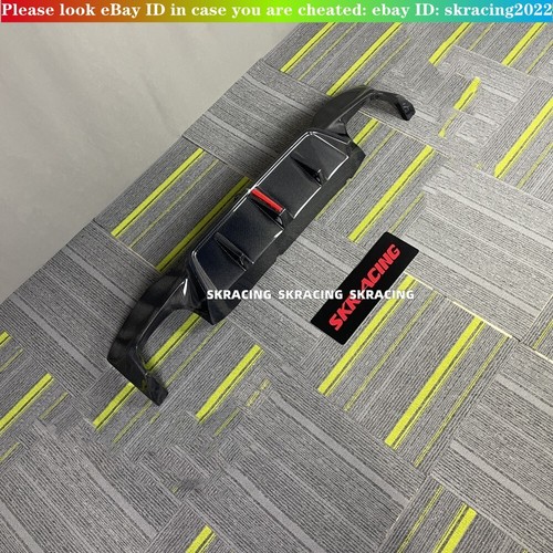 Fit 2018-23 BMW G30 540i Real Carbon Fiber Rear Bumper Diffuser Spoiler Lip Kit - Picture 12 of 21