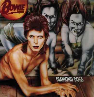 David Bowie Diamond Dogs CLEAR VINYL NEAR MINT Ryko Analogue Vinyl