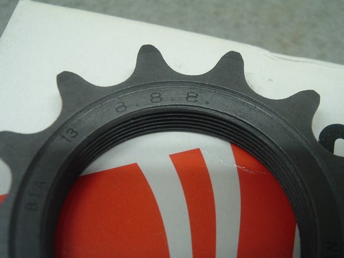 SunTour / Maeda NEW / NOS Superbe Pro 13T x 3/32" Track Cog- BIA- NIB++ - Picture 3 of 5