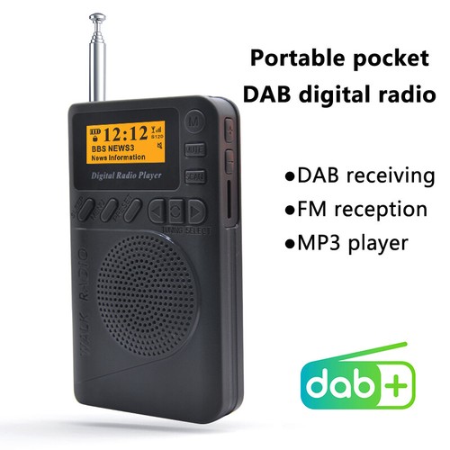 DAB+ FM Radio Speaker MP3 Player 