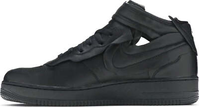 Comme des Garçons x Air Force 1 Mid 'Triple Black' 2020 SKU DC3601