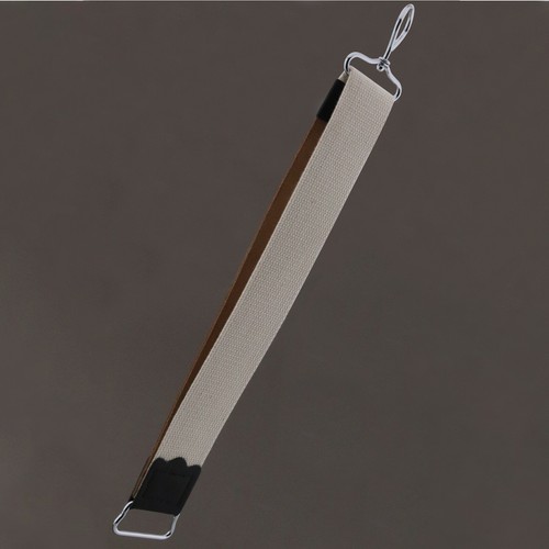 Men Shaving Kit Cut Throat Straight Sharpening Razor Brush leather Strop & Paste - Picture 7 of 8