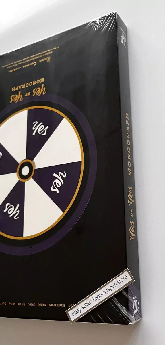 TWICE　monograph　The year of yes 트와이스 (TWICE) The year of YES Monograph Unboxing - YouTube