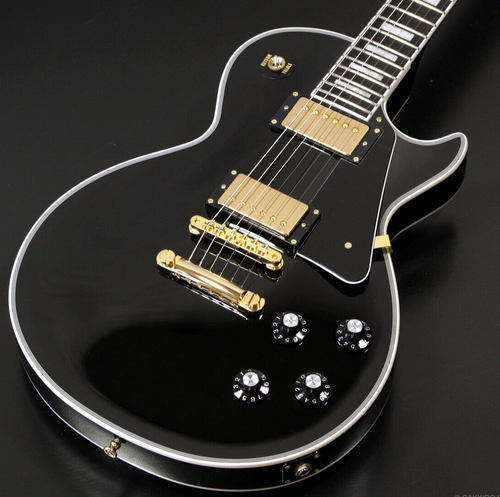 Edwards By ESP E-LP-CTM Electric Guitar Black From Japan - Picture 2 of 9