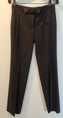 パンツ VALENTINO BLACK WOOL PANT Wool and silk wide-leg pants in black - Valentino | Mytheresa