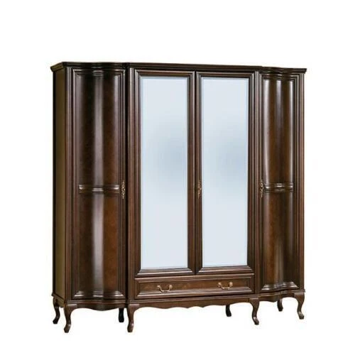 4 Doors Solid Wood Wardrobes