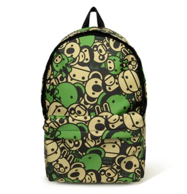 A BATHNIG APE BABY MILO STORE ALL FRIENDS LARGE BACKPACK