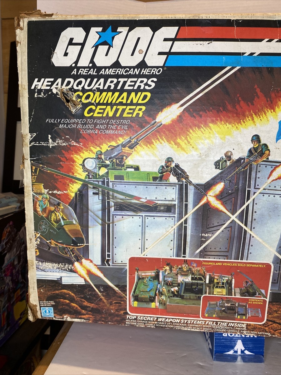 Vintage 1983 GI Joe G.i. Joe Headquarters Command Center BOX