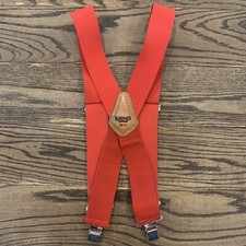 Kuny s Sp-17 Red Heavy Duty Suspenders