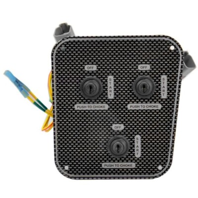 Wellcraft Boat Ignition Switch Panel 025-4124 | Triple Engine 6 Inch