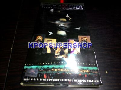H.O.T. Forever 2001 Live Concert in Seoul Olympic Stadium CD Set Good Rare OOP