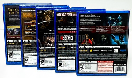 Resident Evil Bundle Collection w/ 5 games - PS5 - Brand New | Factory Sealed - Picture 2 of 22