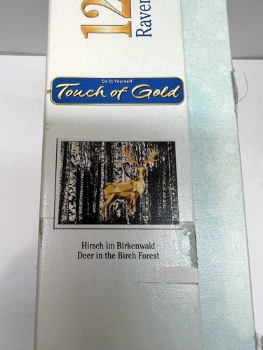 Ravensburger 199365 Deer in Birch Forest 1200 pc Touch of Gold Puzzle COMPLETE - Picture 6 of 7