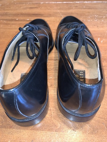 Oxford Mauro Rossetti Hecho a Mano Negro Puntera 9.5 M - Imagen 4 de 10