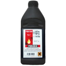 Ferodo FBX100 Brake Fluid DOT4 Synthetic 1000ml 10.95 per litre
