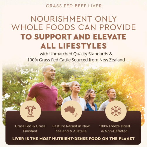 Grass Fed Beef Liver 180 Capsules, Supports Energy Production, Detoxification, D - Picture 5 of 12