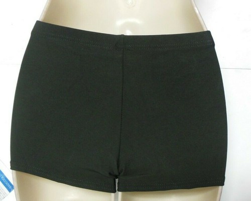 NUEVO SIN ETIQUETAS Pantalones Cortos Corte Niño Booty Pantalones Cortos Damas Spandex Baile Cheer - Imagen 10 de 13