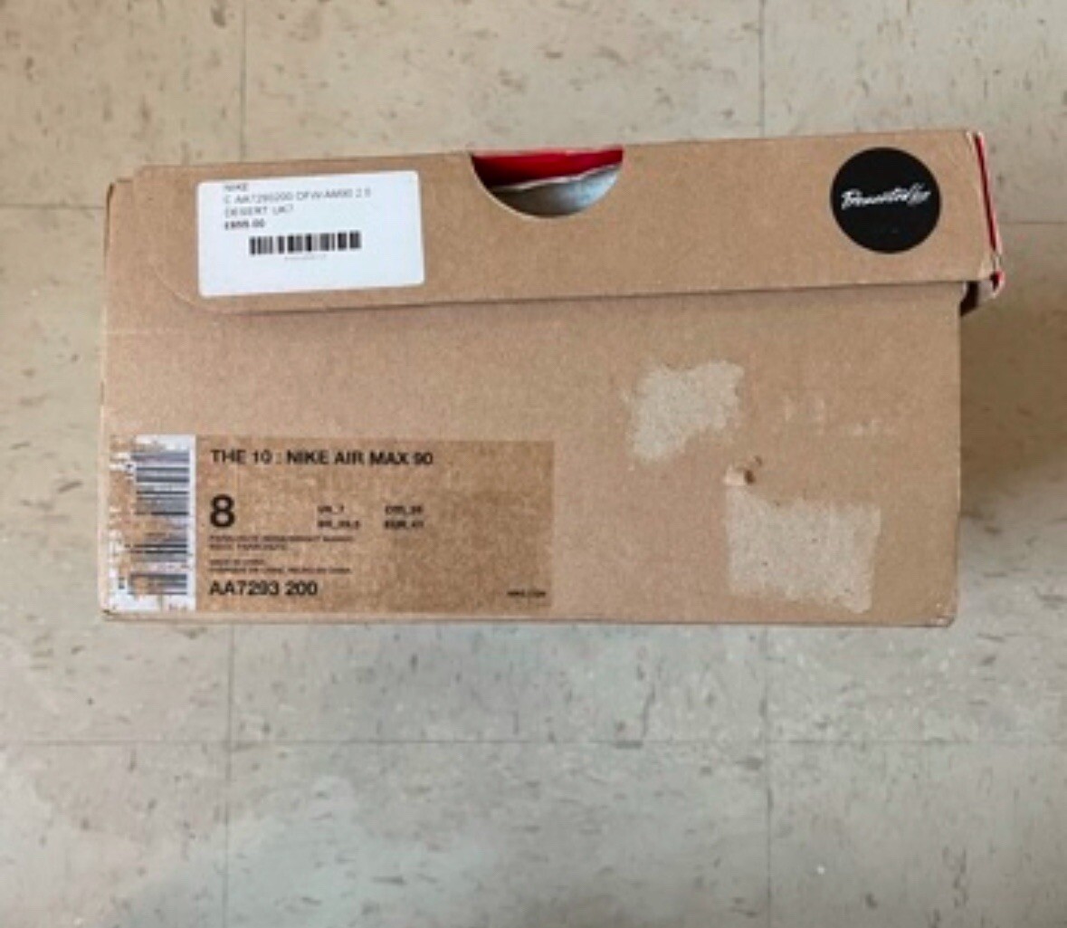 OFF WHITE X NIKE Taglia 8 Nike Air Max 90 x OFF WHITE Desert Ore 2019