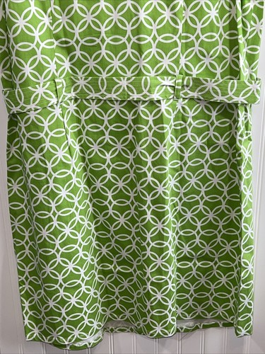 Island Republic Vintage Collared - Button Up Sleeveless - Belted - Dress Size 16 - Picture 8 of 8