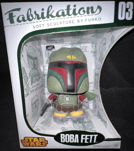 Funko Fabrikations: Star Wars BOBA FETT BRAND NEW #03 Soft Sculpture Plush