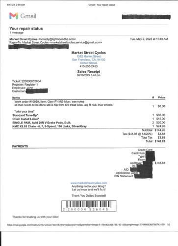 XL Gary Fisher Aquila Mountain Bike  - Picture 13 of 13