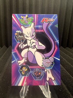 Mewtwo - Cracked Ice Holo - Team Rocket Card Database - Pokemon Card