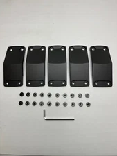 KMC XD Series Matte Black Wheel Insert 5 pack W/Screws 12912090-ZSJ-4 ET0