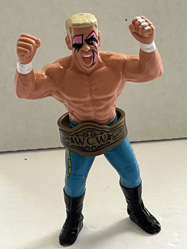 Vintage 1990 WCW Galoob Sting Wrestling Action Fig...