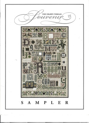 The Drawn Thread Souenir Sampler Cross Stitch Chart