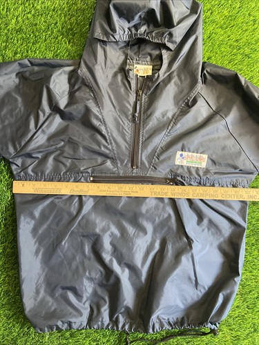 Vintage Walt Disney World Kids XL Windbreaker 1/4 Zip Jacket Rain Coat Pockets - Picture 9 of 11