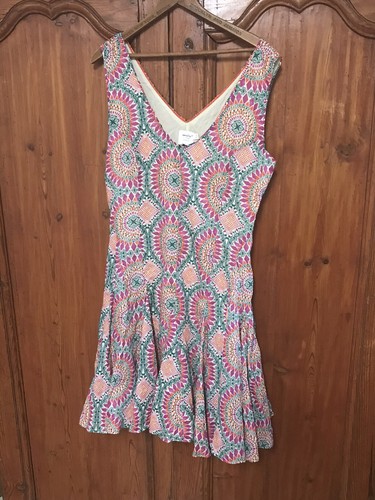 Anthropologie HD in Paris South Island Summer Medallion dress Women’s Size 14 - Picture 2 of 8