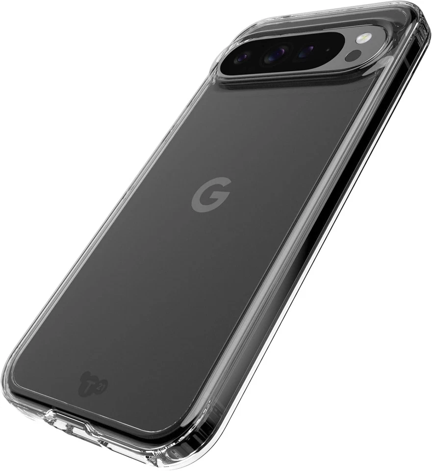 Tech21 EvoClear Case for Google Pixel 9 Pro XL Impact Drop Protection AntiYellow - Image 2 of 4