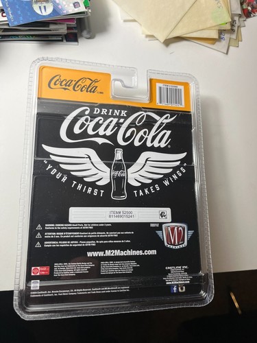 M2 Maschinen Coca-Cola 1956 Ford F-100 LKW SELTEN Verfolgungsjagd 750 HERGESTELLT - Bild 2 von 2