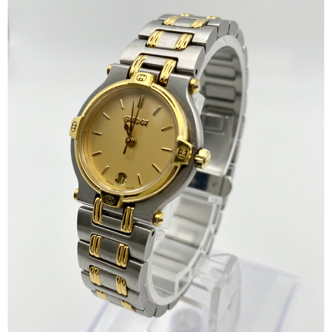 GUCCI Vintage Gold Watch for Women 15-15.5cm 5.9-6.1in Wrist