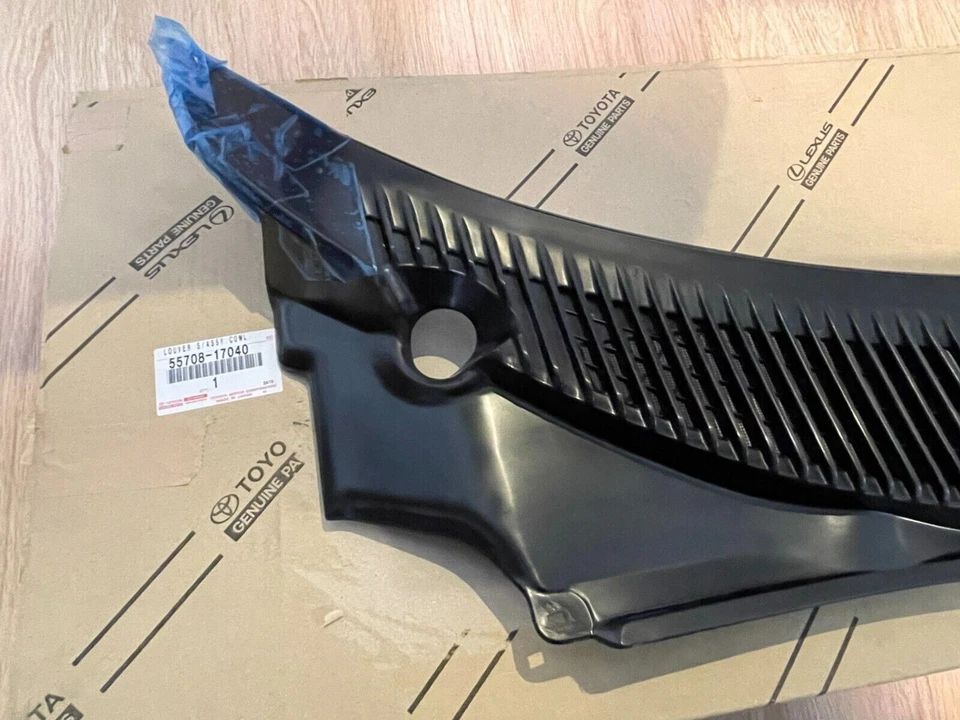 Cubierta de panel de persiana de ventilador superior capó delantero genuino Toyota MR2 SW20 OEM JDM Foto 4 de 4