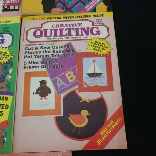 Vintage Quilting Booklets Lot of 5 Creative Quilting Successful Quilting & More - Picture 5 of 8