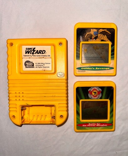 Vintage 1994 Mighty Morphin Power Rangers Game Wizard Handheld w/ cartridge - Picture 2 of 2