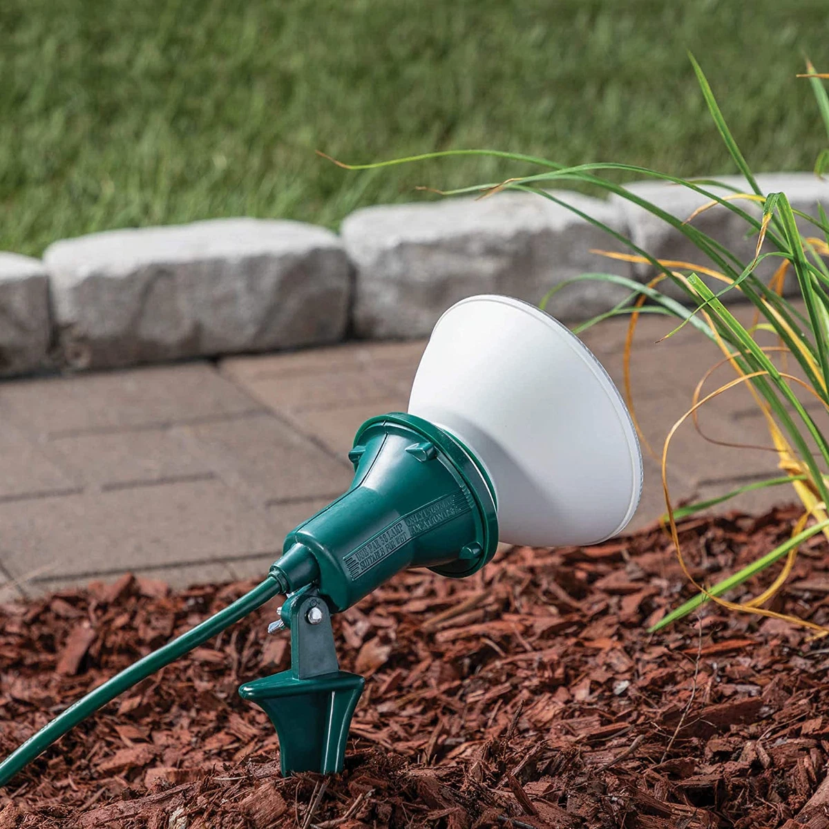 Outdoor light holder with stake deals