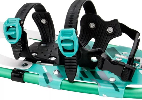 Gpeng 821 Lightweight Snow Shoes Set Unisex 21" X21 Aluminum Terrain Snow - Picture 9 of 12