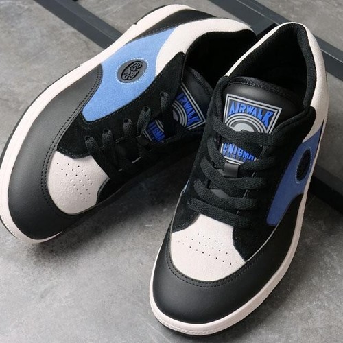 AIRWALK CLASSICS ENIGMA LOW AWC1004 Blue Black White Sneakers Japan SS25 US9.5 - Picture 2 of 10