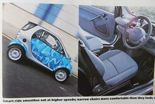 Original 2001 MCC SMART PASSION RHD  Autocar magazine road test No 4519