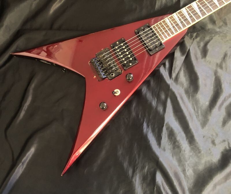 MIJ Vintage Grover Jackson / KV.D-120 King V / Metallic Red